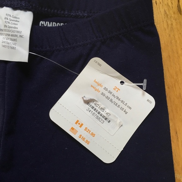 NWT Gymboree Girls Long Sleeve T-shirt and Legging - Picture 3 of 4